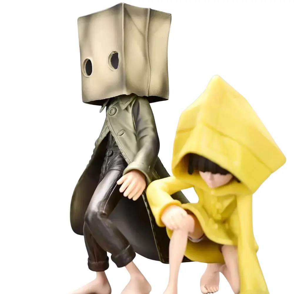 Фигурка Little Nightmares 2 Mono&Six Маленькие кошмары 2 Моно и Шестая 21 см CN LN2 MS 21 - фото 3