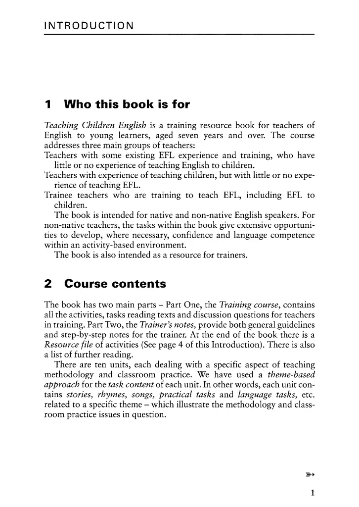 Teaching Children English. An Activity Based Training Course - фото 2