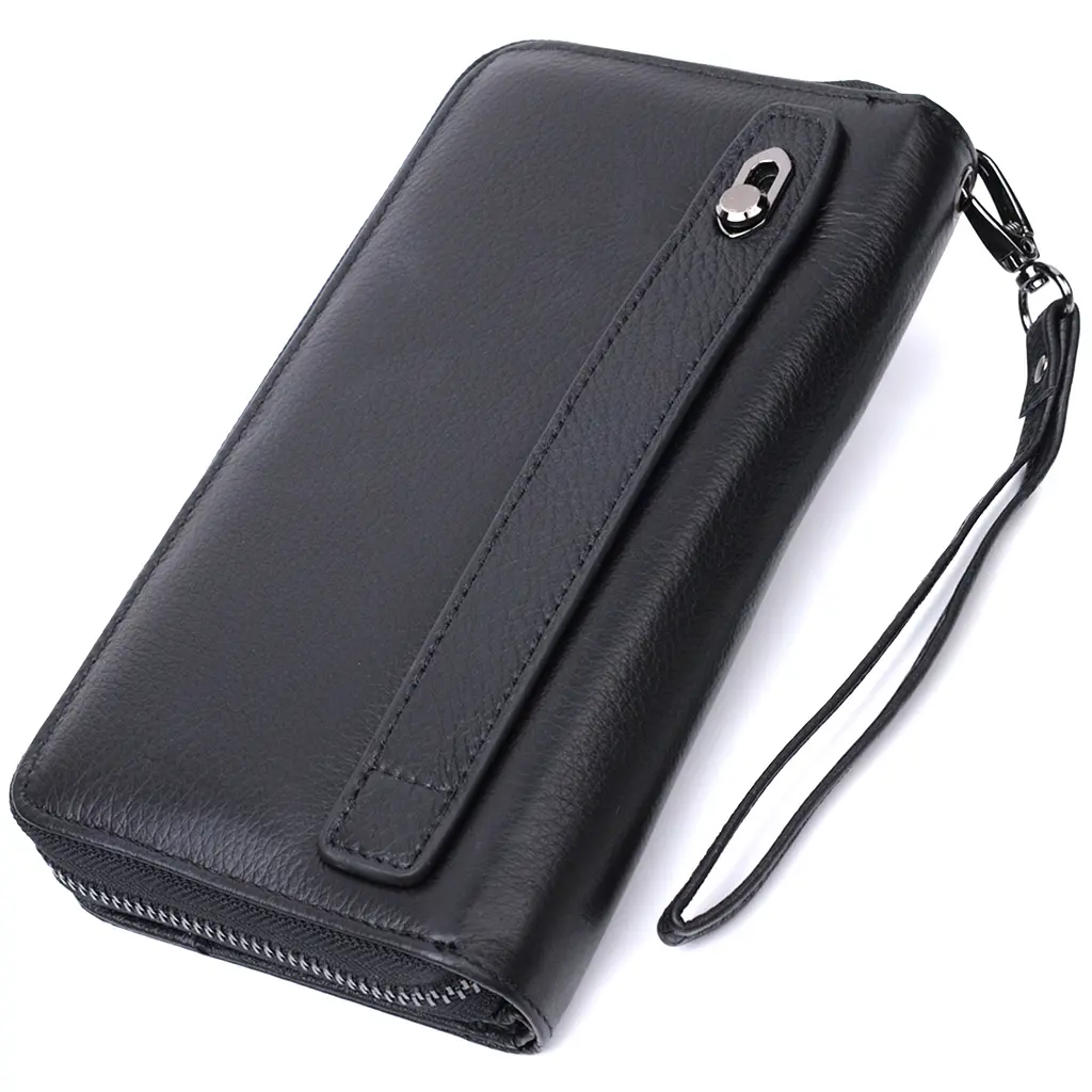 Кожаный мужской кошелек ST Leather 20х11х3 см acs0029388 - фото 2