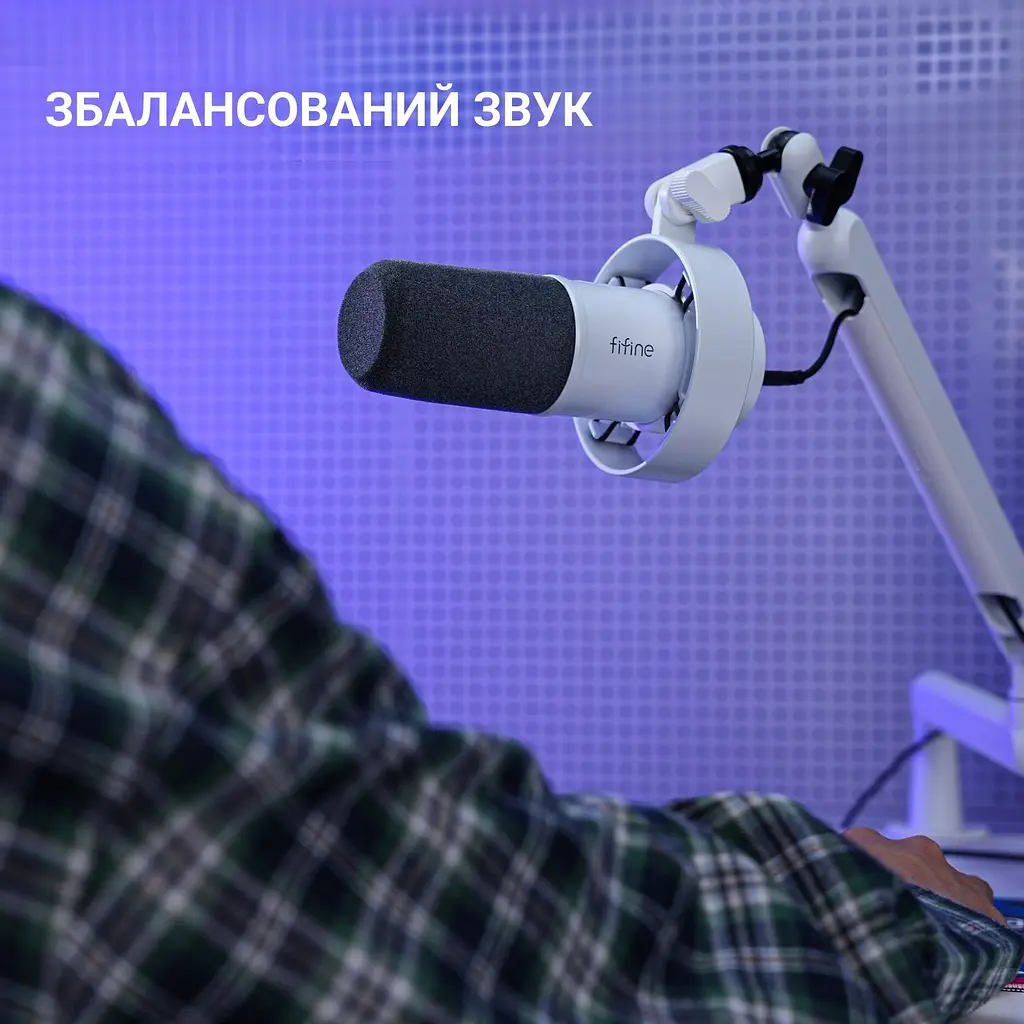 Микрофон Fifine XLR (K688W) - фото 11