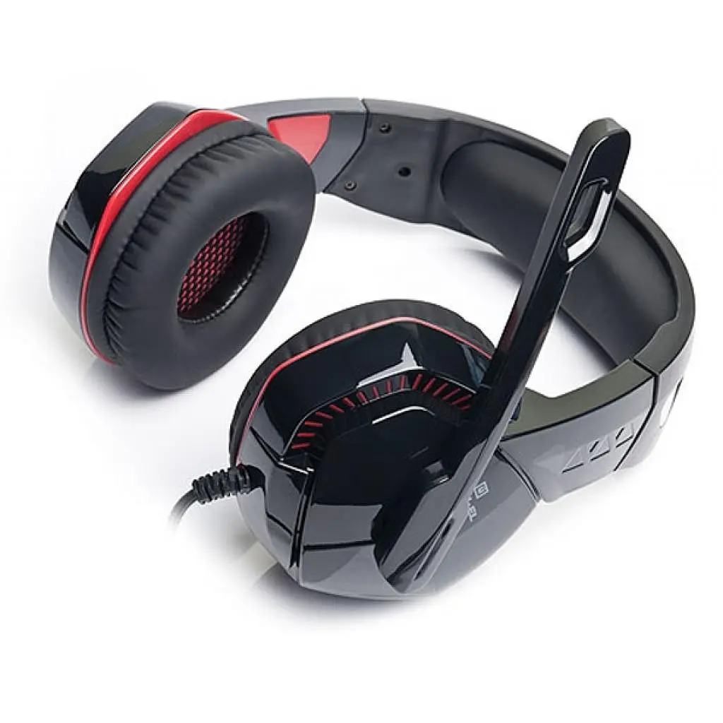 Навушники REAL-EL GDX-7800 Black/Red (EL124100027) - фото 3