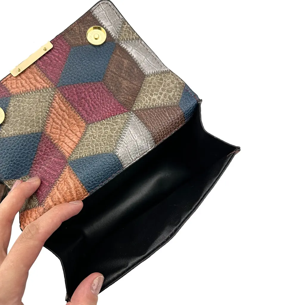 Жіноча сумка через плече крос-боді з екошкіри Lilly P2-15119230BL Мультиколор - фото 10
