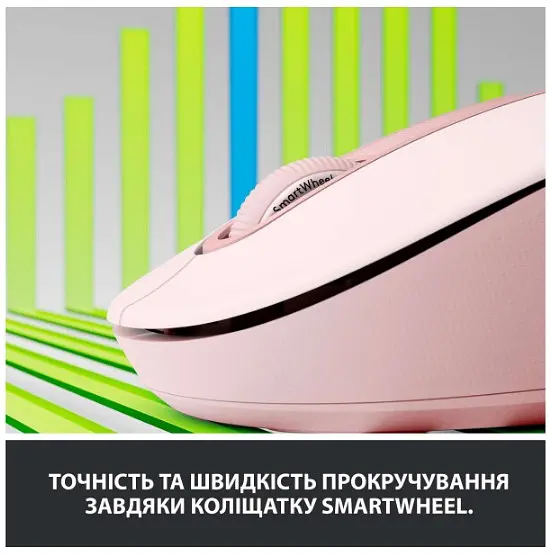 Миша Logitech Signature M650 L Wireless Rose (910-006237) - фото 3