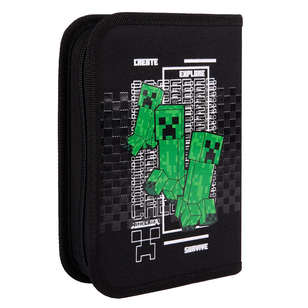 Шкільний пенал твердий одинарний без клапана Yes Minecraft Game HP-02 - фото 2