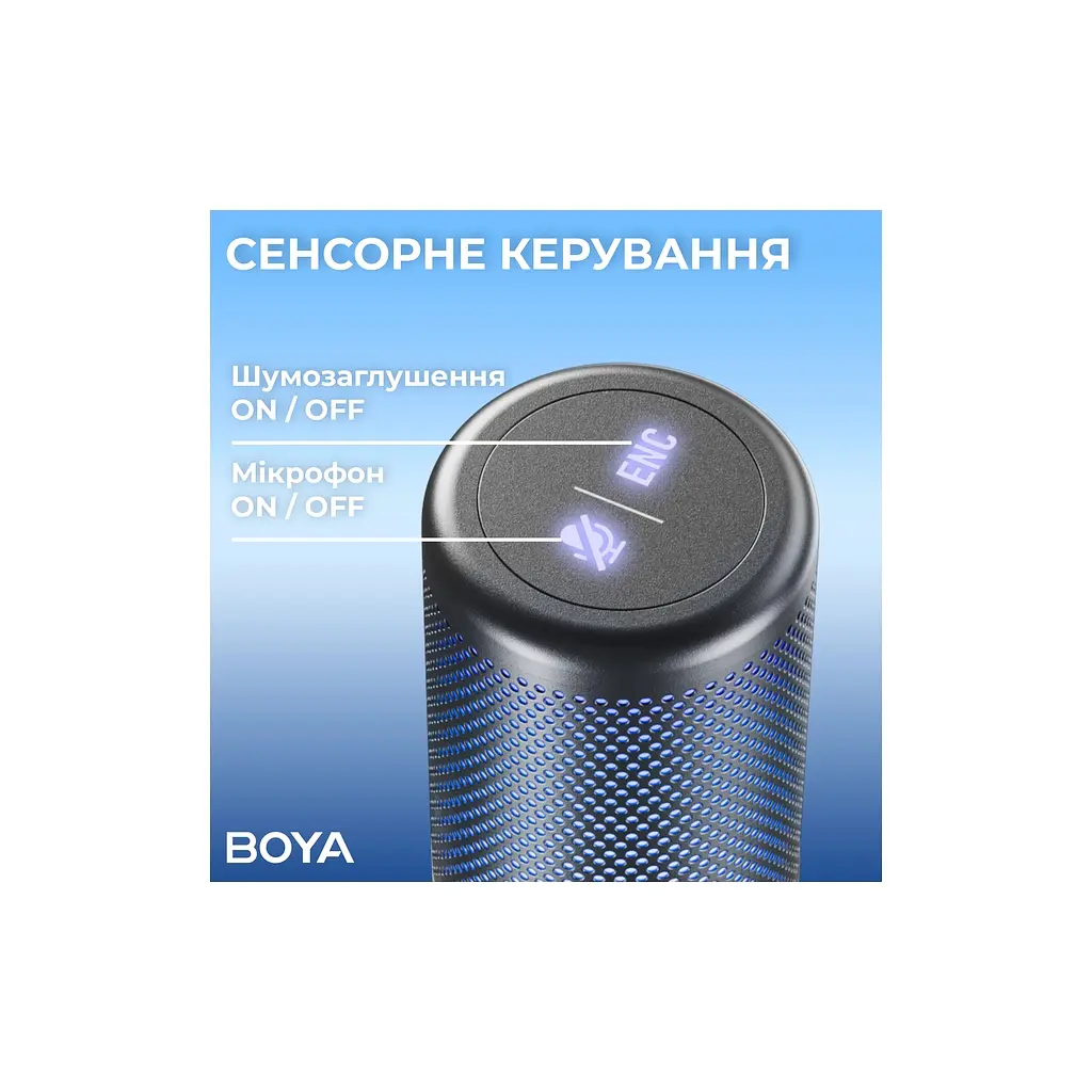 Микрофон Boya K3-02 RGB Type-C/3,5 мм Black (BOYA K3-02) - фото 7
