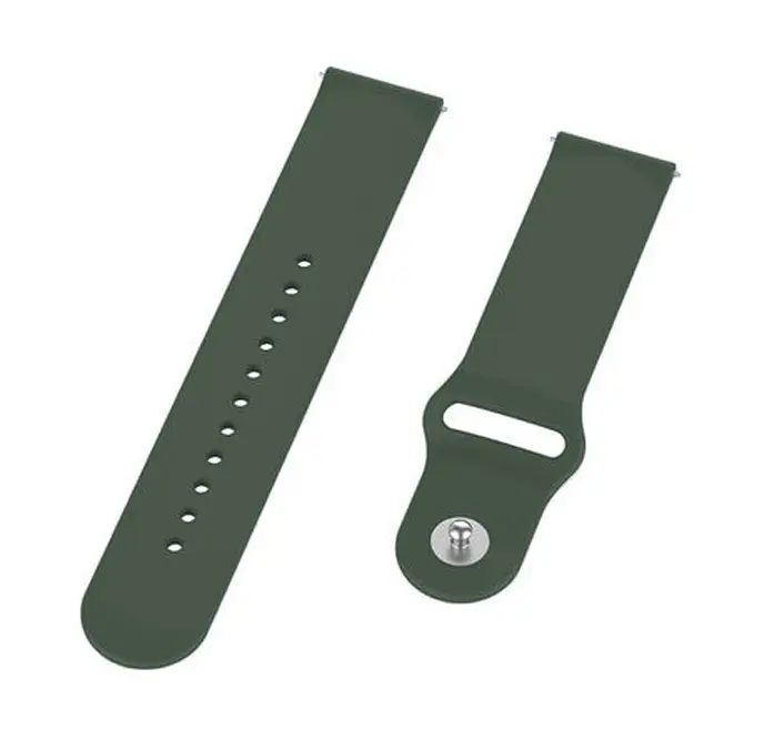 Ремінець ArmorStandart Silicone Watch Strap 20mm Khaki (ARM60522) - фото 2