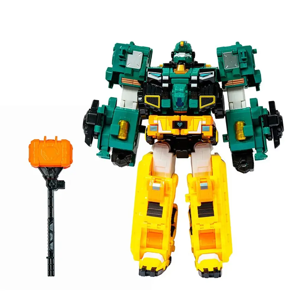 Ігровий набір з роботом-трансформером Dinoster Стего Трон 2 машини та динозаври (EU580804) - фото 3