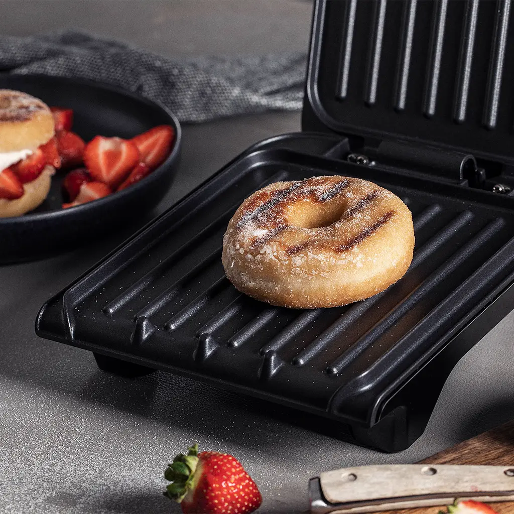 Гриль George Foreman 25800-56 Fit Grill Small 760 Вт антипригарное покрытие черный поддон для жира (25800-56) - фото 9
