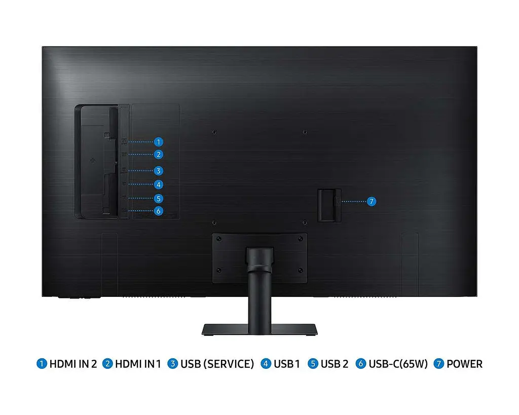 Монітор Samsung Smart Monitor M70D (LS32DM702UUXDU) - фото 11