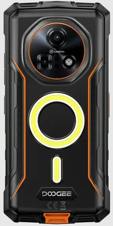 Смартфон Doogee Fire 7 Pro 8/256GB Blaze Orange Global NFC - фото 2