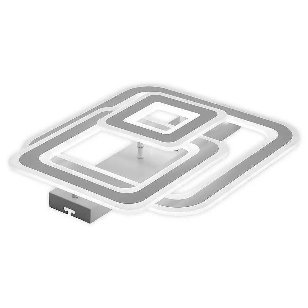 Світильник LED smart PHANTOM+пульт 120W білий квадрат Violux ( 220545 )