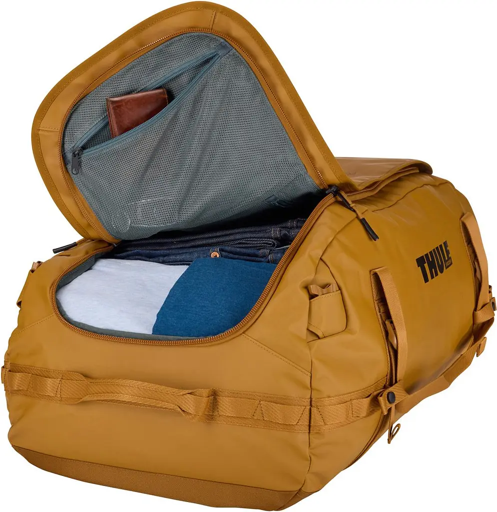 Спортивная сумка Thule Chasm Duffel 90 л Golden (TH 3204999) - фото 7