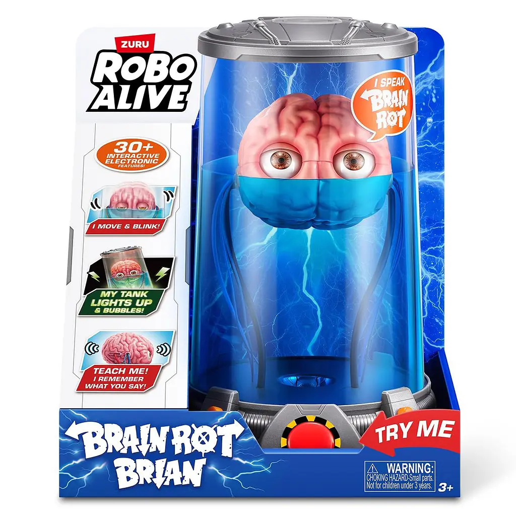 Інтерактивна іграшка ROBO ALIVE S1 – МОЗОК БРАЯН Pets & Robo Alive 71172 - фото 2