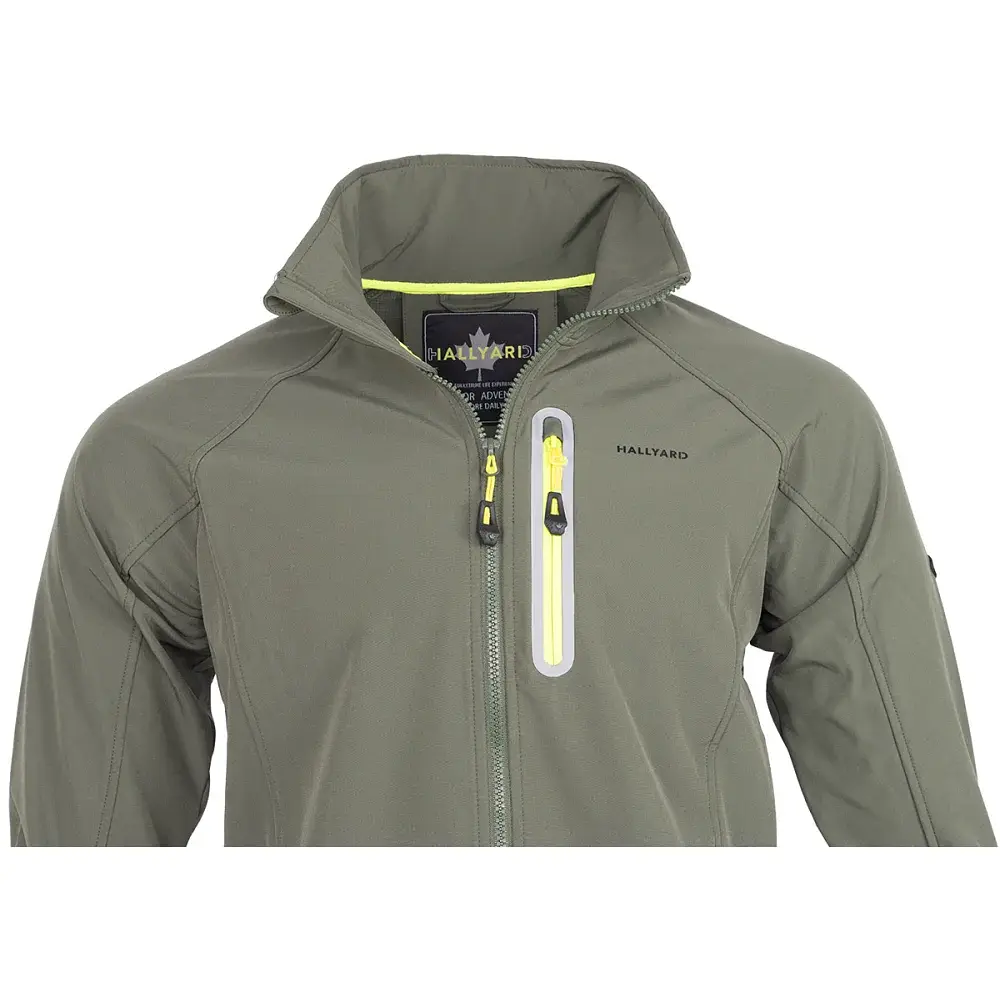 Куртка Hallyard Sixten 002 SoftShell XL Оливковый - фото 6