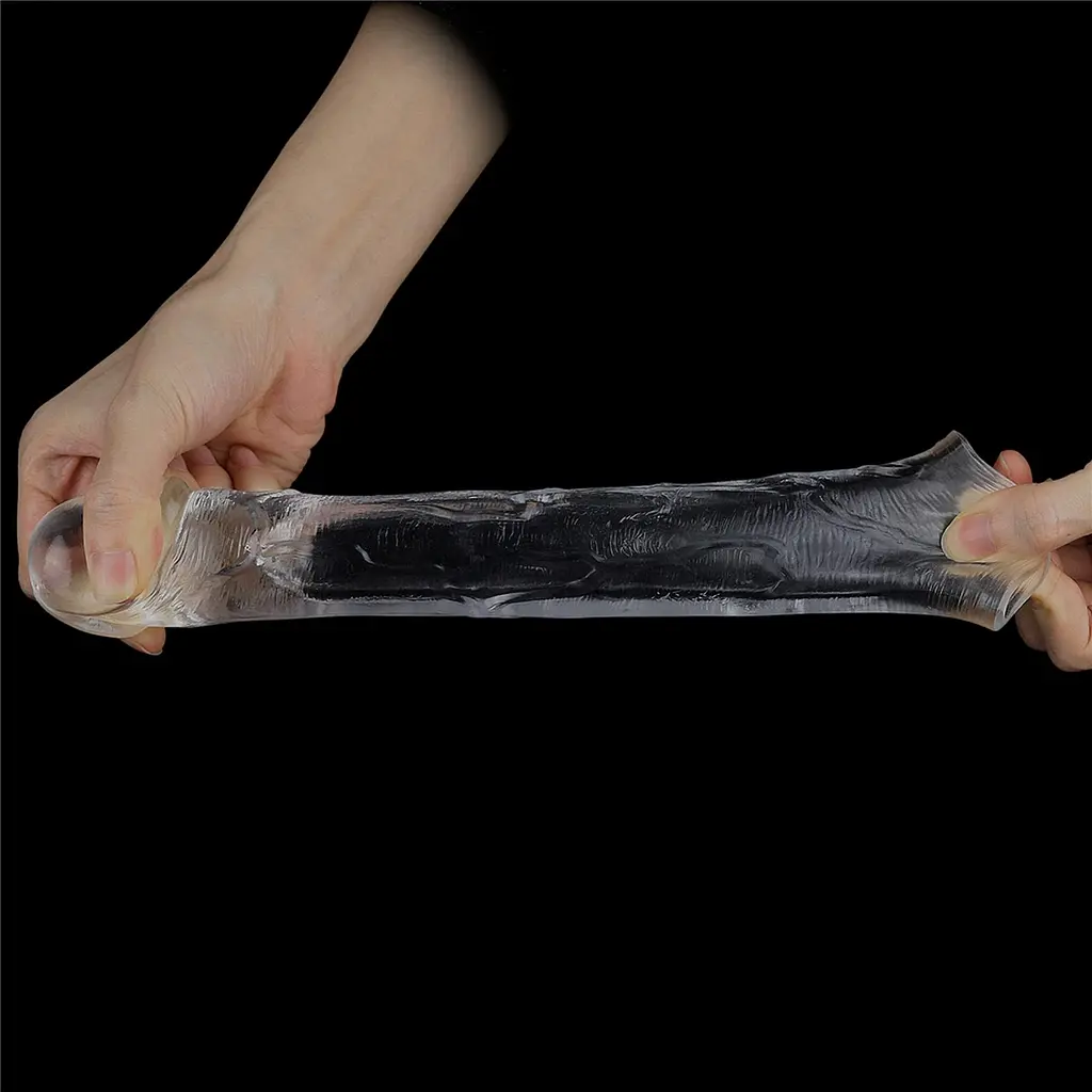 Насадка на пеніс Lovetoy Flawless Clear Penis Sleeve Add 2 19 см прозорий - фото 9