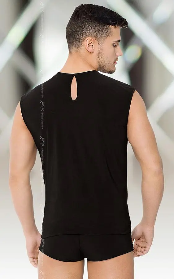 Костюм офіціанта SoftLine - Shirt and Shorts 4604, M/L - фото 2