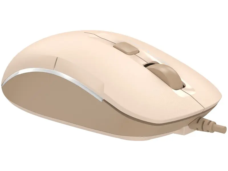 Миша A4Tech FM26 USB Cafe Latte - фото 3