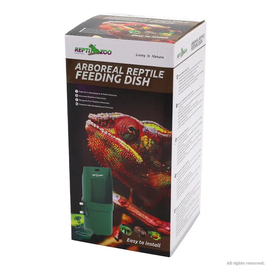 Підвісна годівниця для рептилій Repti-Zoo Arboreal Feeding Dish 20см (ERB28) - фото 10