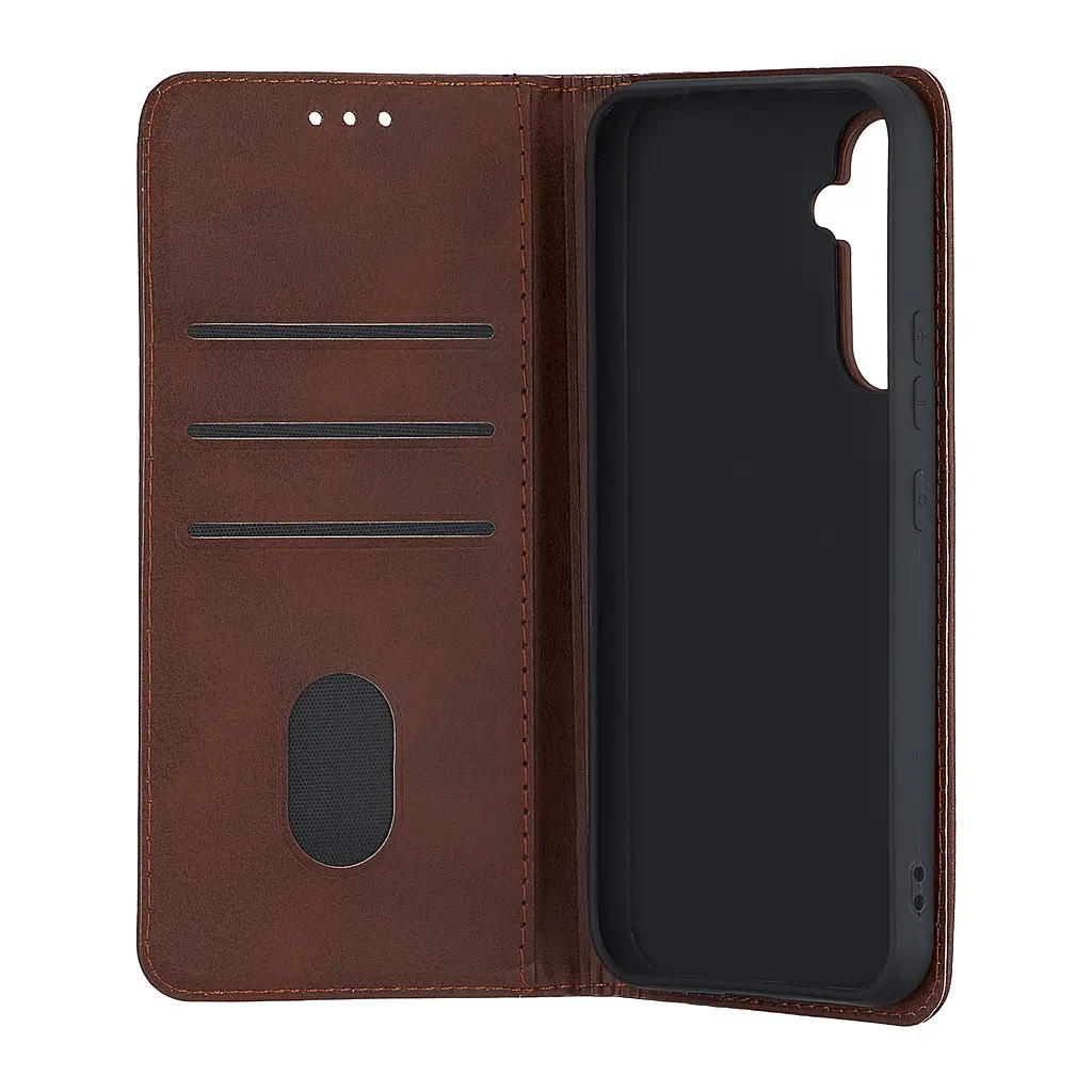 Чохол-книжка Premium Samsung A54 5G (A546) Dark Brown - фото 3