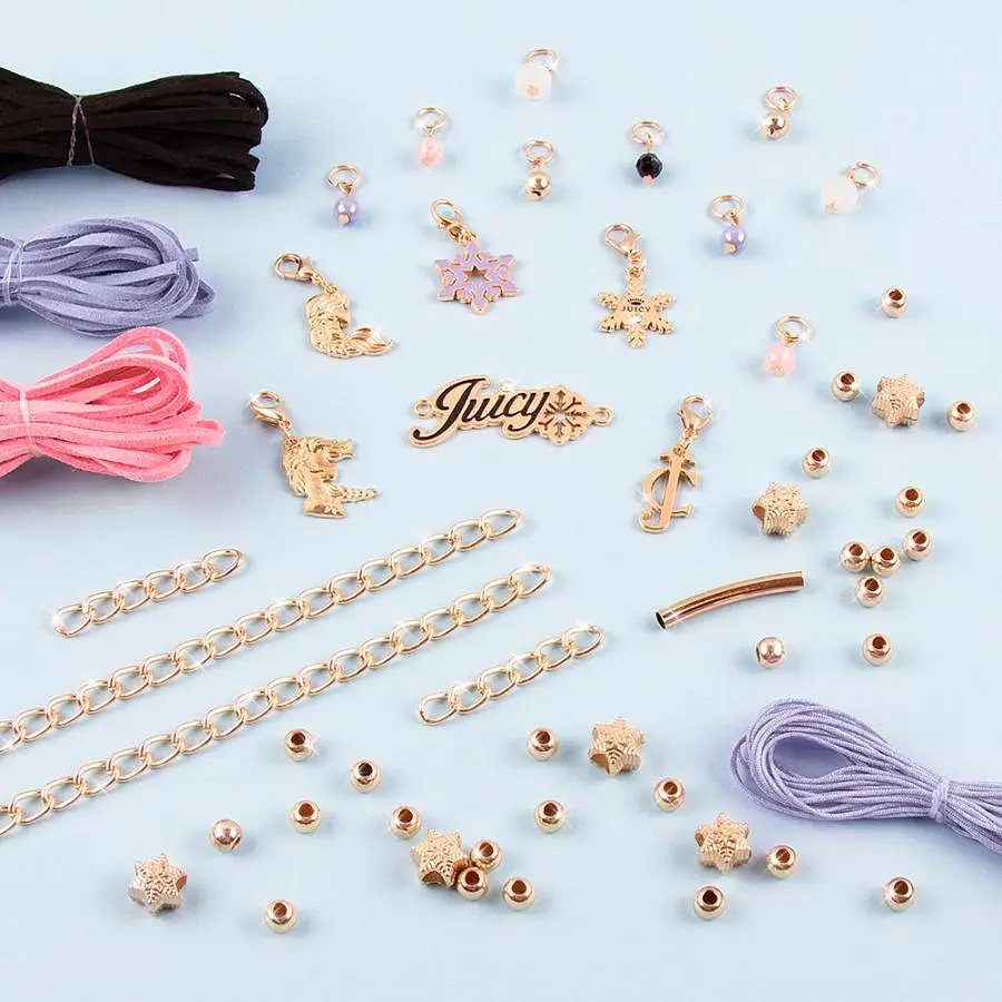 Набір для творчості Make it Real Disney&Juicy Couture Створення шарм-браслетів Крижане серце (MR4441) - фото 2