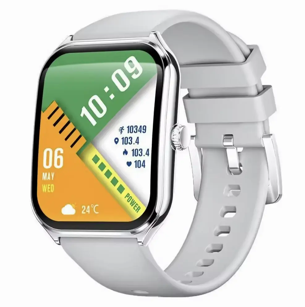 Смарт-годинник Lemfo FitCloudPro MT61 AMOLED Silver (FCP000MT61S) - фото 2