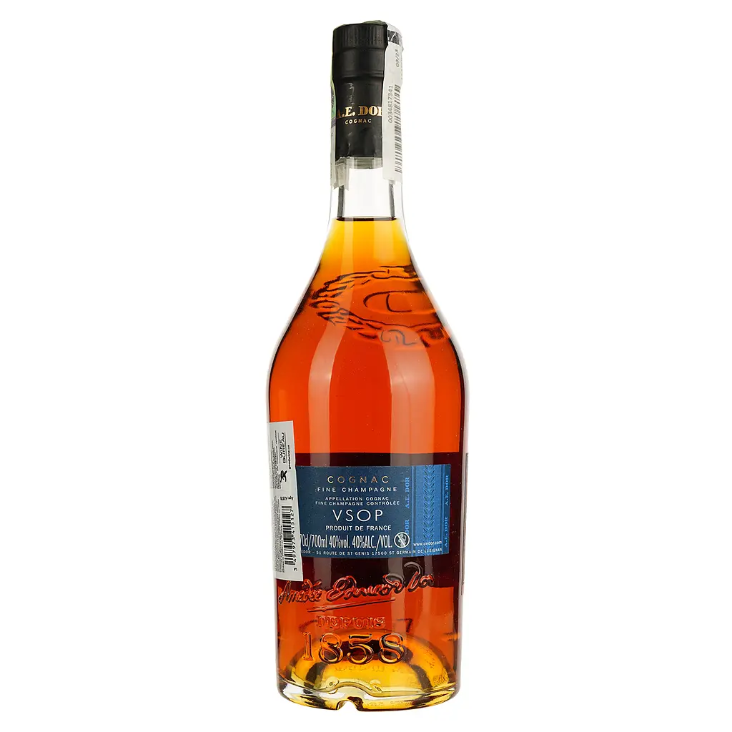 Коньяк A.E.Dor VSOP Fine Champagne 40% 0.7 л в подарочной коробке - фото 3