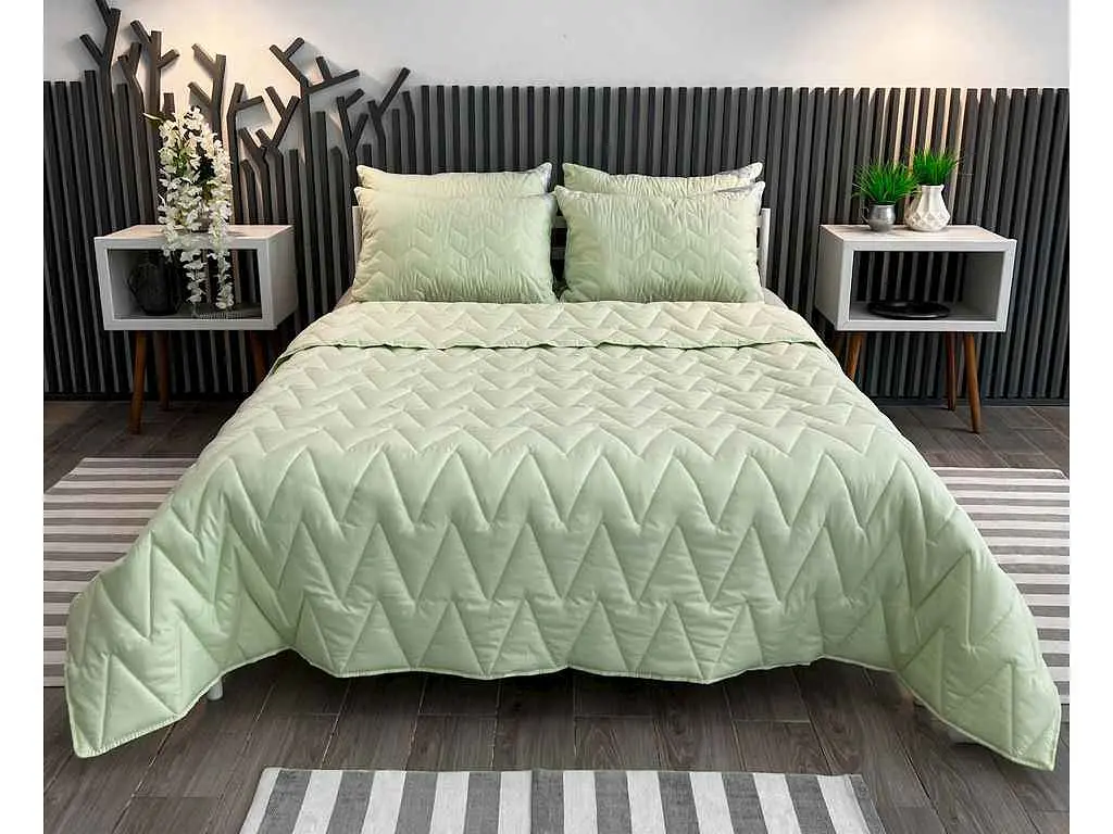 Ковдра ARCLOUD 1,70х2,05 Силікон демі GREEN BAMBOO арт.2000011338 - фото 8