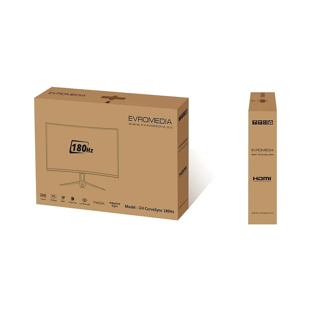Монітор EvroMedia i24 CurveSync 180 Hz - фото 4