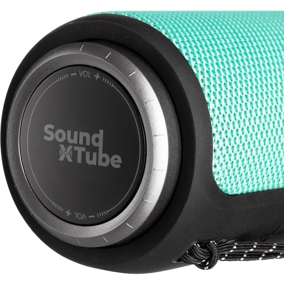 Портативная Bluetooth колонка 2E SoundXTube 30W TWS, MP3, Wireless, Waterproof Black-Turquoise - фото 3