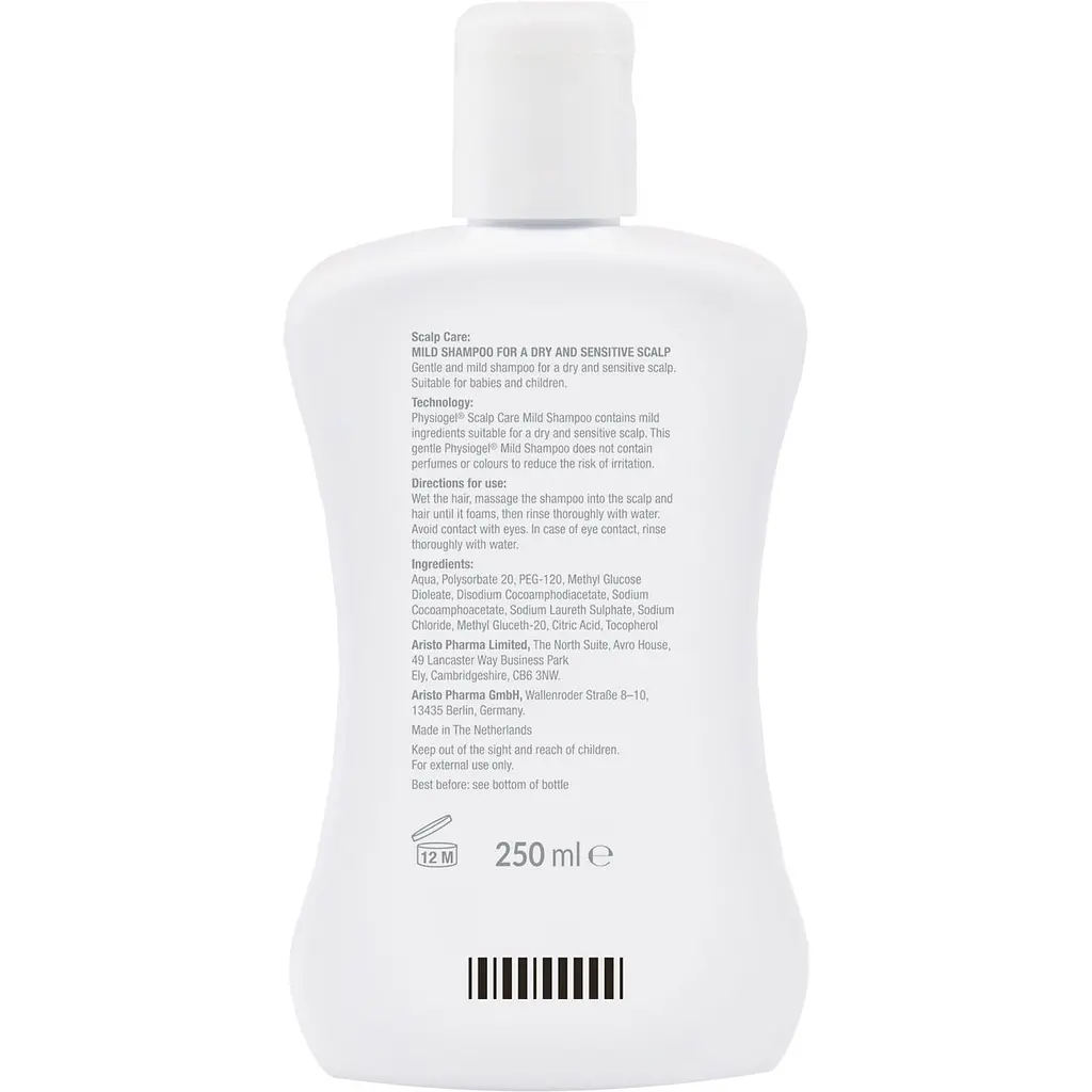 Деликатный шампунь Physiogel Scalp Care для сухой и чувствительной кожи головы 250 мл (1232029) - фото 2