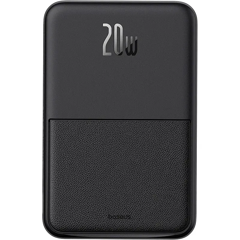 Зовнішній акумулятор Baseus MagPro Magnetic Bracket 5000mAh 20W Black [P10064101123-00] [102130] - фото 3