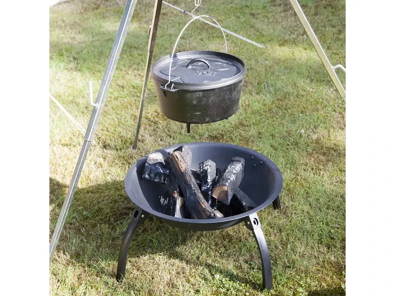 Гриль вугільний Bo-Camp Firebowl Harrow Black (8108500) - фото 8