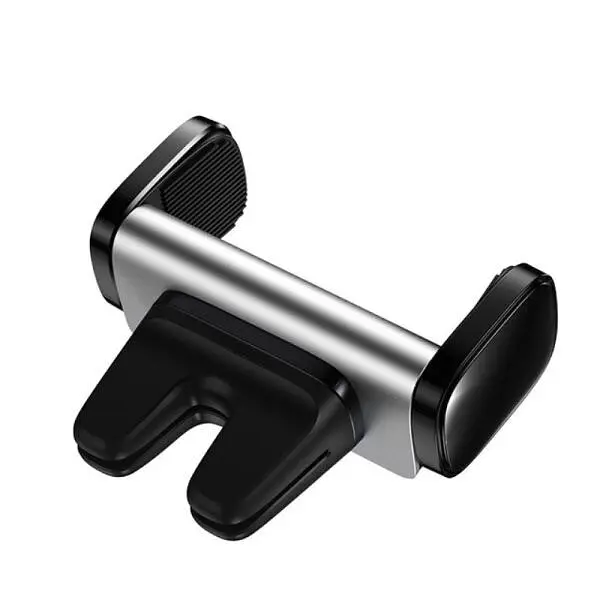 Автомобільний тримач Baseus Steel Cannon Air Outlet Car Mount SUGP-0S Silver - фото 5