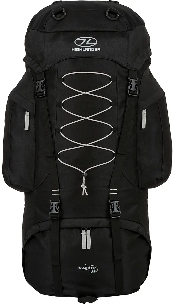Рюкзак туристичний Highlander Rambler 88 Black/Silver (RAM088-BK.SR) - фото 3