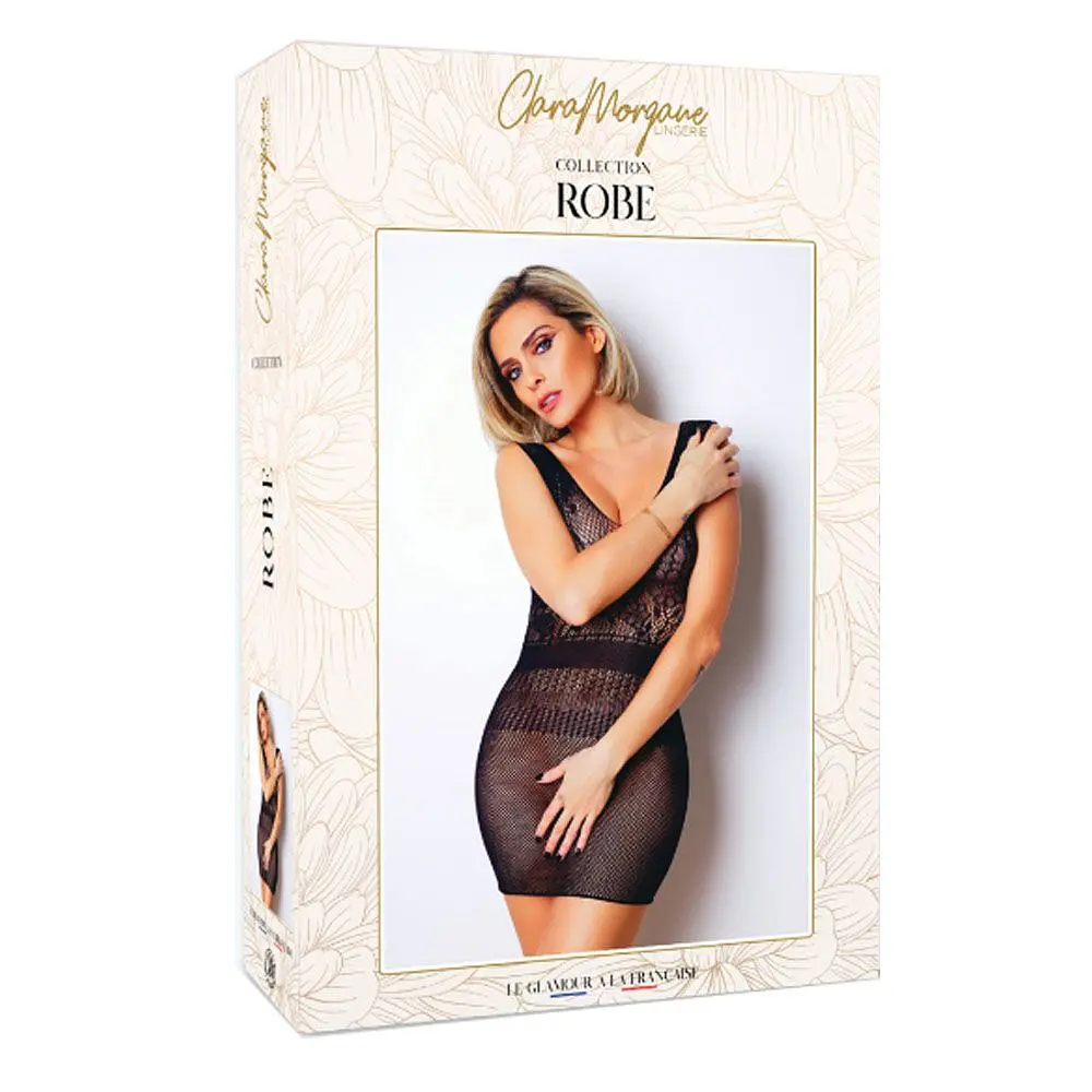 Міні-сукня Clara Morgane CM-93294, One Size (чорний) - фото 2