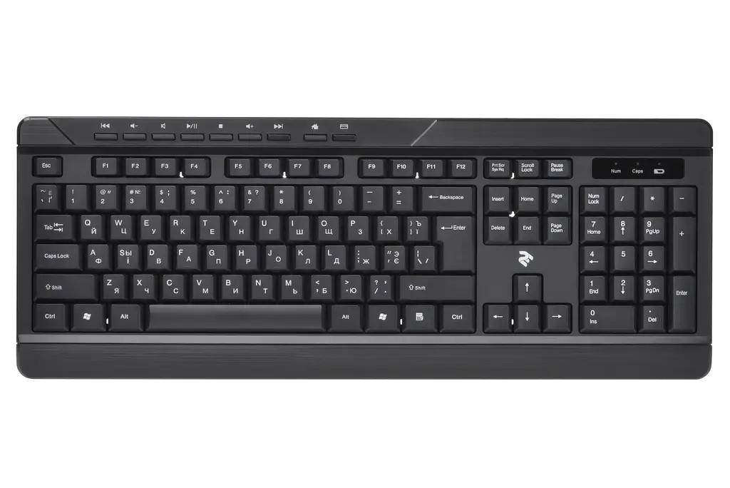 Бездротовий комплект 2E MK410 Black Клавіатура + миша - фото 2