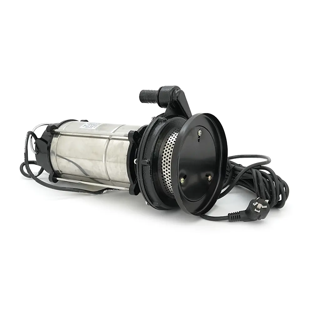 Занурювальний насос 1100W 220V до 2.5 м³/год підйом до 25 м 25 мм нержавіюча сталь 410х195х225 мм 11.180 кг. + перехідник - фото 2