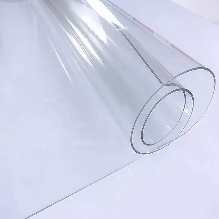 М'яке скло Прозора силіконова скатертину на стіл Soft Glass Захист для меблів 1.8х1.5 м (товщина 0.5 мм) - фото 7