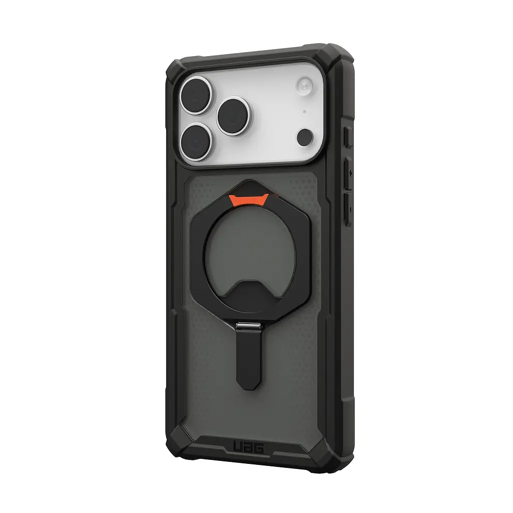 Чохол UAG для iPhone 17 Pro Max, Plasma XTE MagSafe, Black/Pop Orange teh0019297 - фото 2