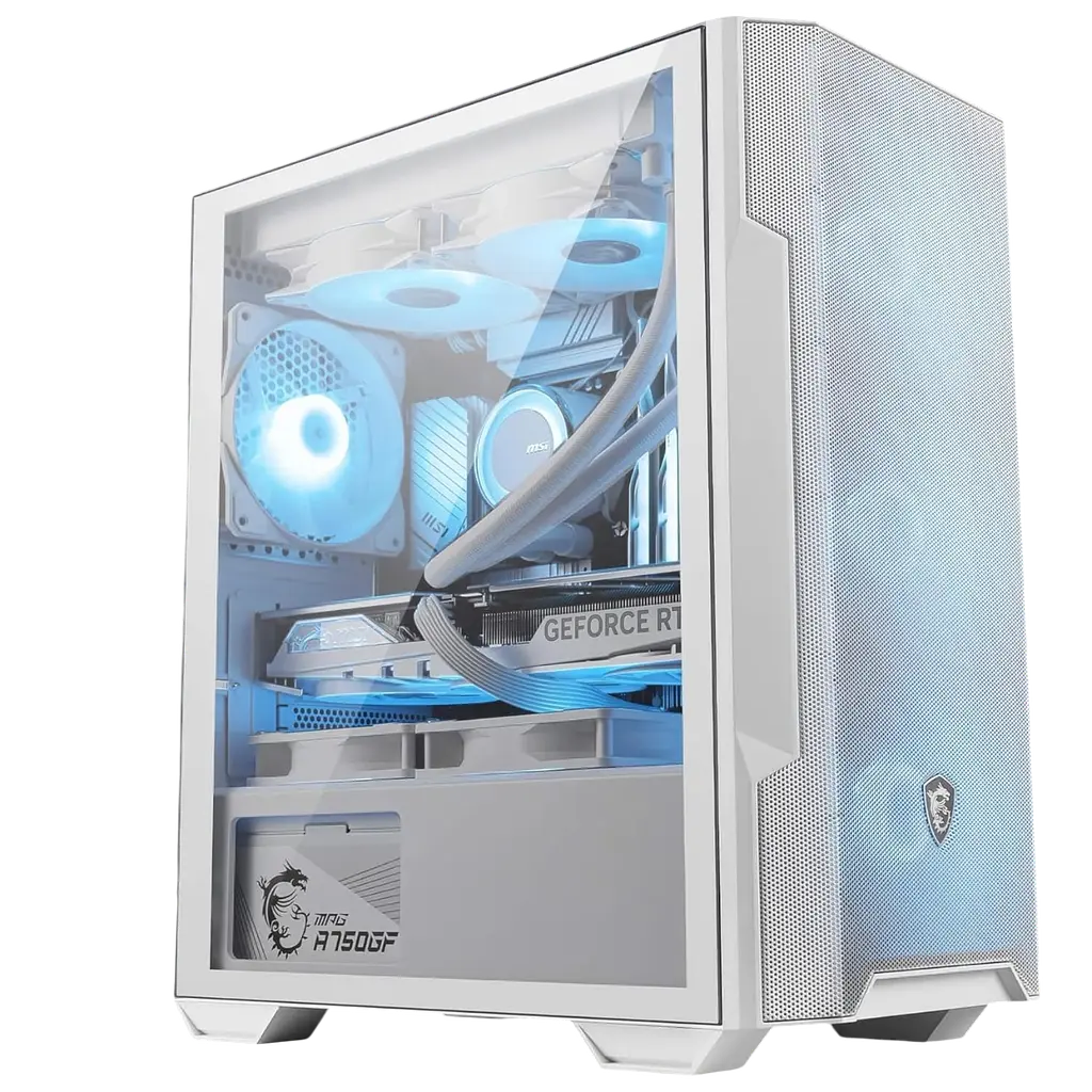 Корпус MSI MAG Forge M100R ARGB White - фото 4