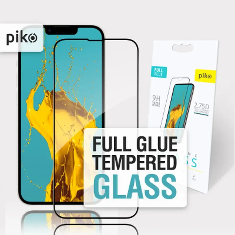 Скло захисне Piko Full Glue Apple iPhone 16E Black (1283126614293) - фото 5