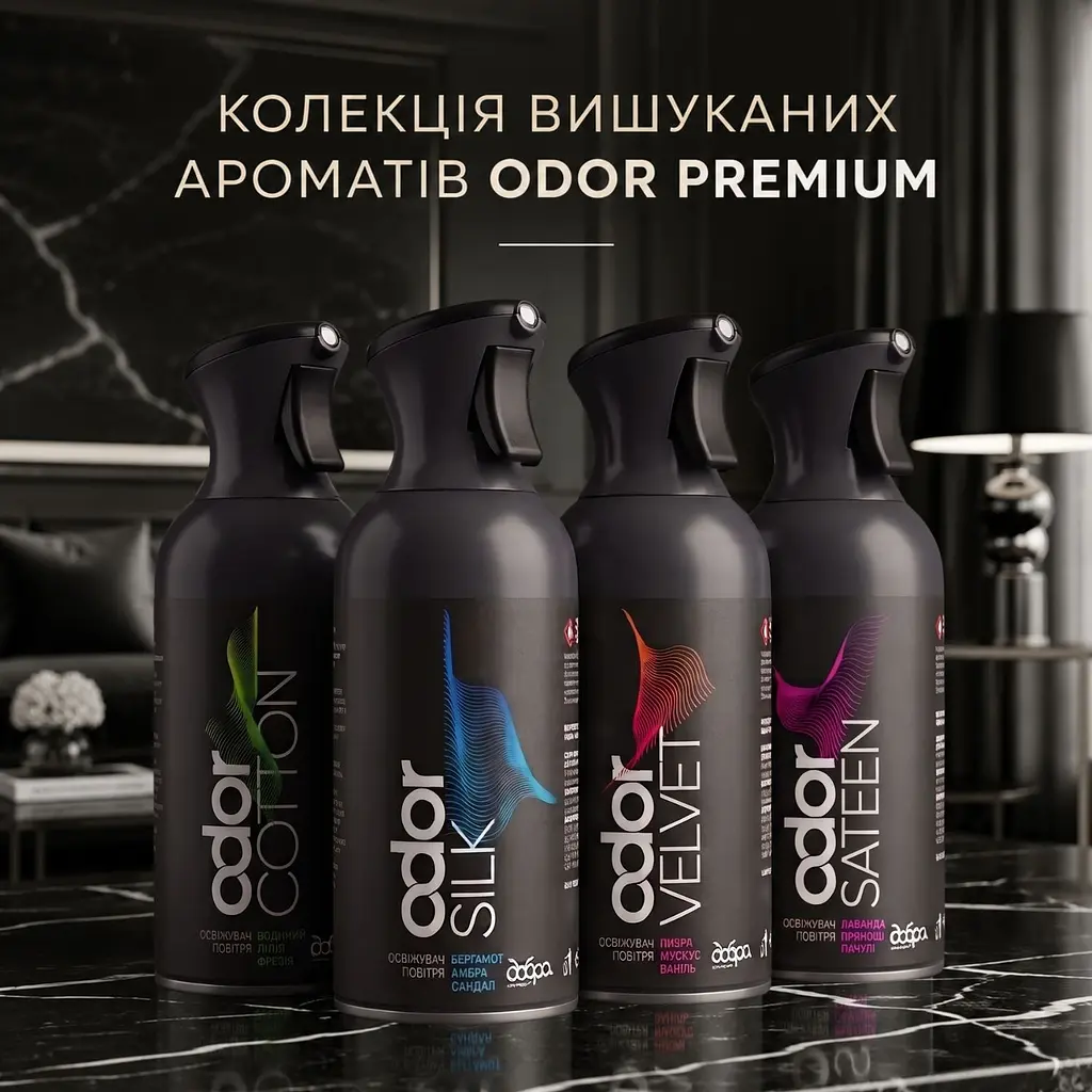 Парфумований освіжувач повітря Odor Premium Silk 250 мл (4820086524407) - фото 6