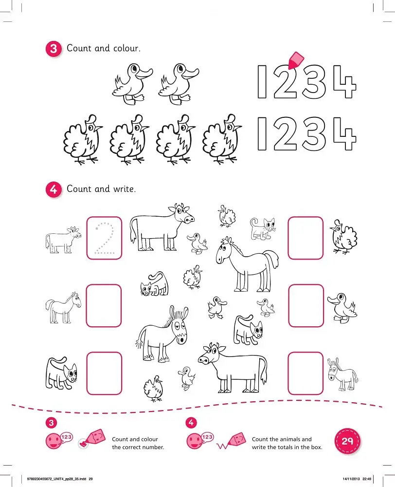Learning Stars Level 1 Maths Book - фото 3