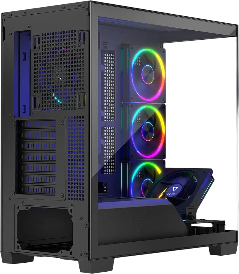 Корпус Modecom VOLCANO STELLAR ARGB MIDI Black (AT-STELLAR-5F-ARGB-10) - фото 4