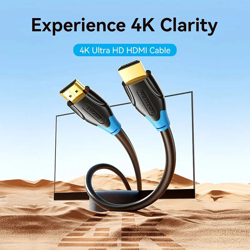 Кабель HDMI M - M, 1.5 м, V2.0, 4K 60Гц PVC Vention - фото 3
