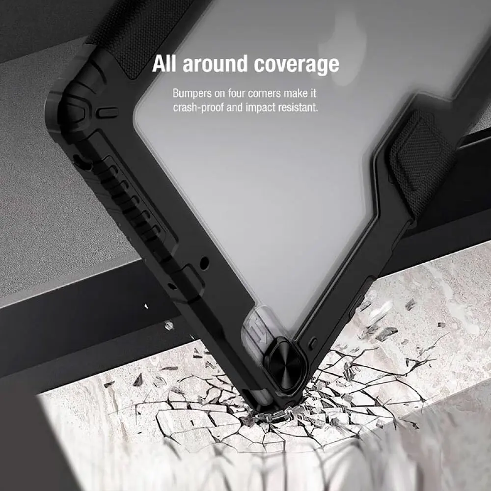 Чохол-книжка Nillkin Bumper Pro для Apple iPad 10.2` (2019-2021) Black [91632] - фото 5