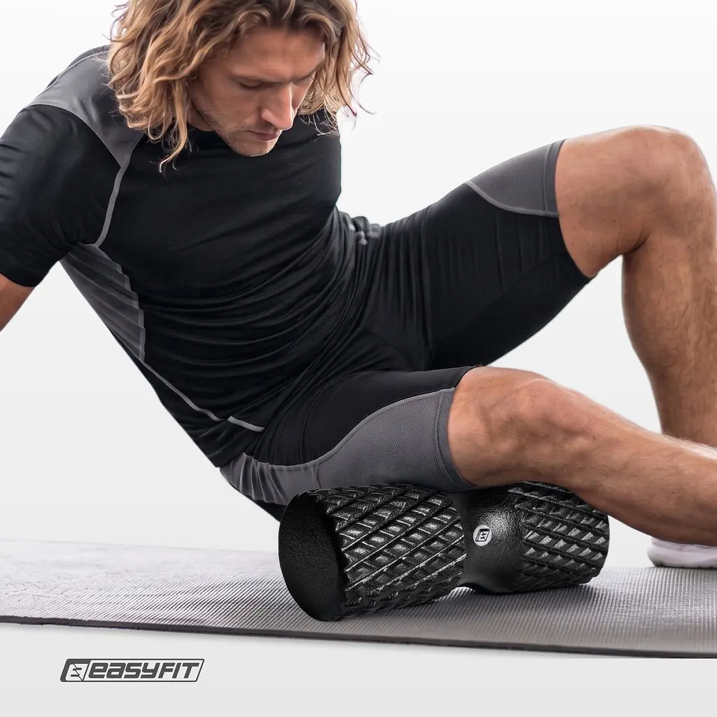 Масажний ролик EasyFit Grid Roller EPP 42 см - фото 6