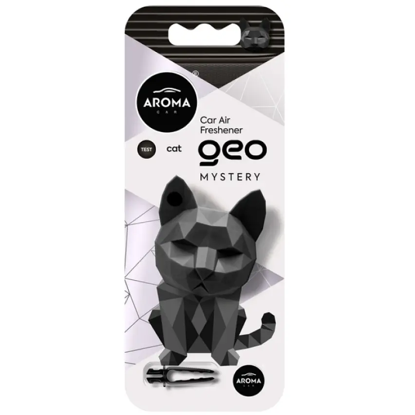 Ароматизатор в авто Aroma Car Geo Cat Polymer Mystery (5904224120580) - фото 2