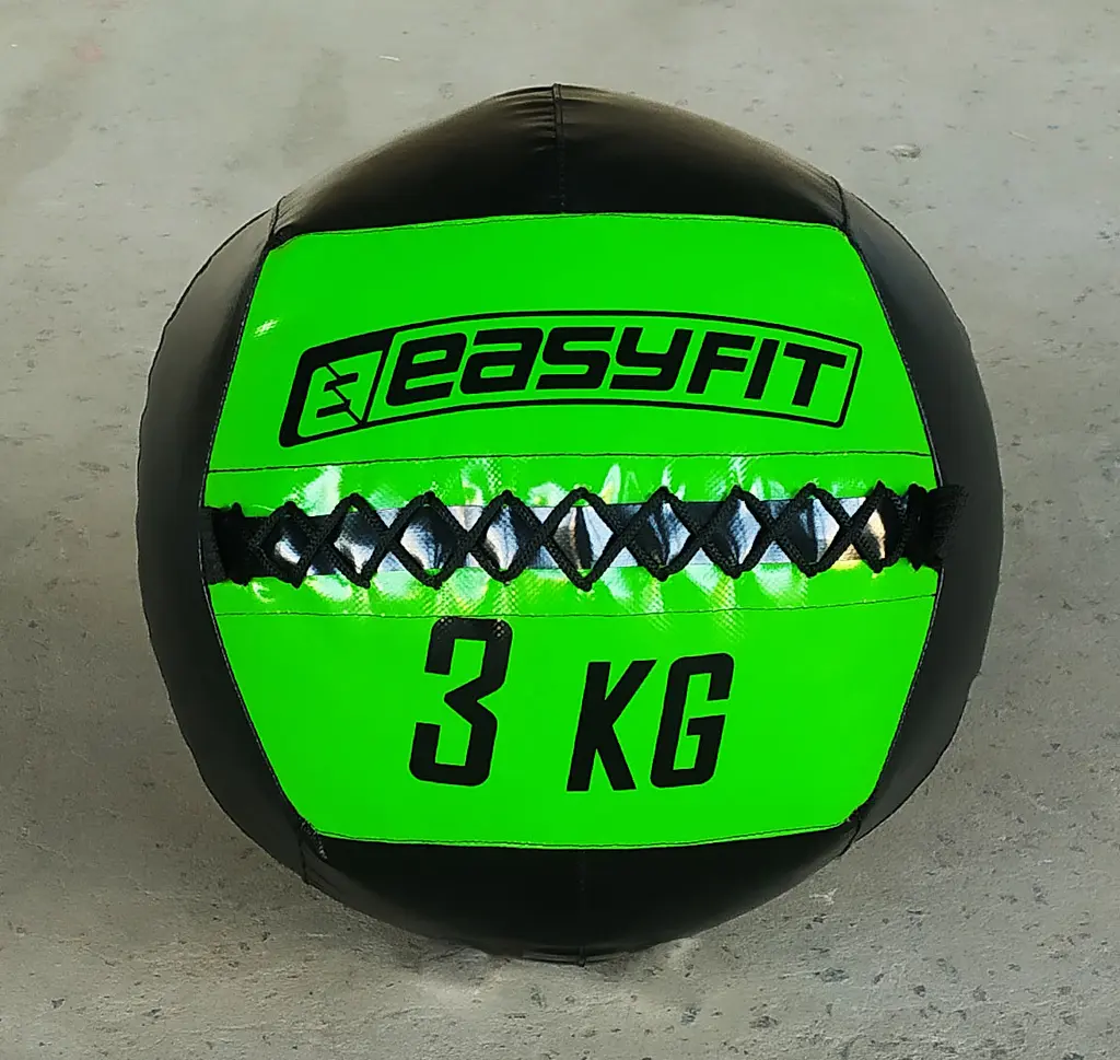 Медичний м'яч EasyFit Wall Ball (медбол, волболл) 3 кг (EF-WB-03)