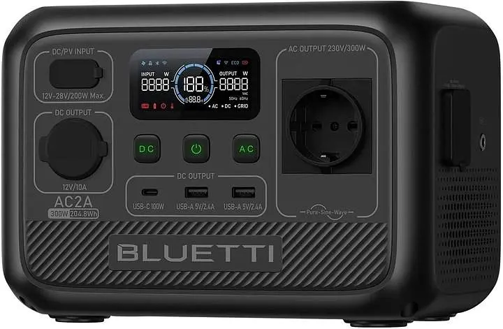 Зарядна станція Bluetti AC2A 300W 204Wh - фото 3